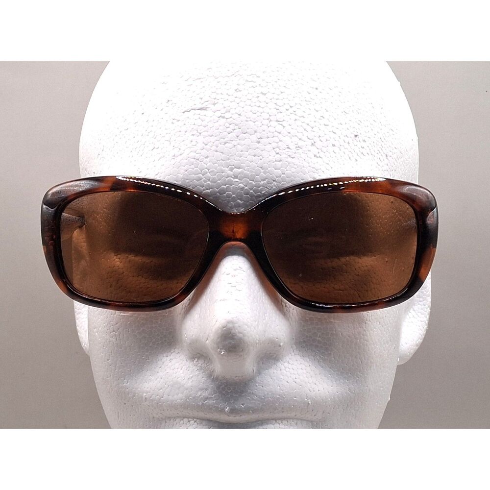 Foster Grant Election Women's Wrap Polarized Amber Brown Sunglasses - Picture 15 of 15